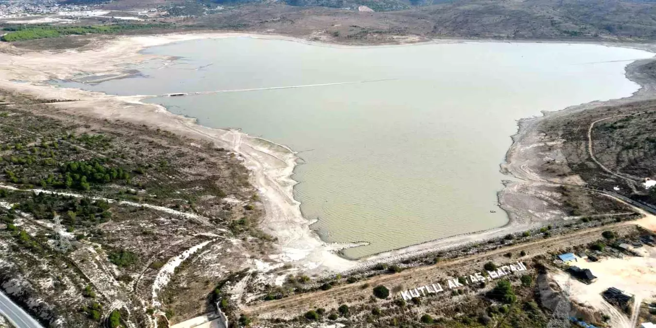 Kutlu Aktaş Barajı\'nda Su Seviyesi Artıyor