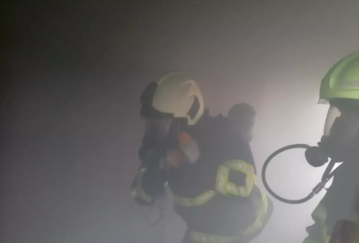 Midyat\'ta Ev Yangını