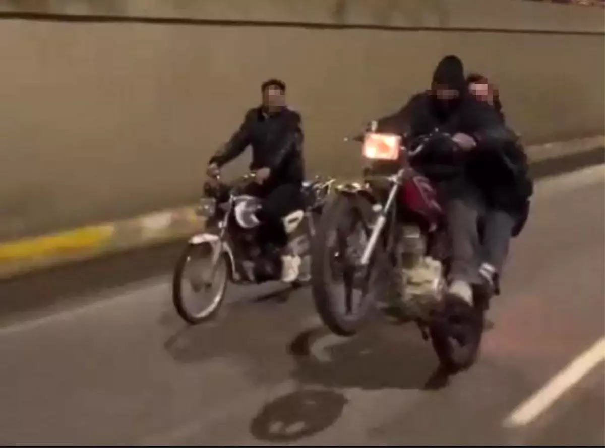 Şanlıurfa\'da Tek Tekerli Motosiklet Cezası