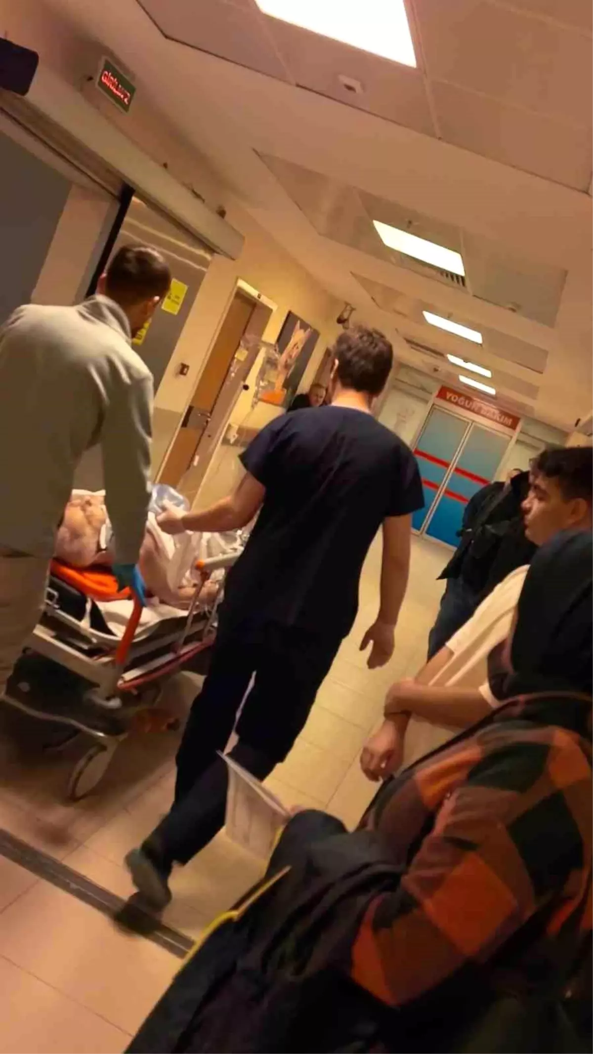 İnegöl\'de İşçi Düşerek Yaralandı