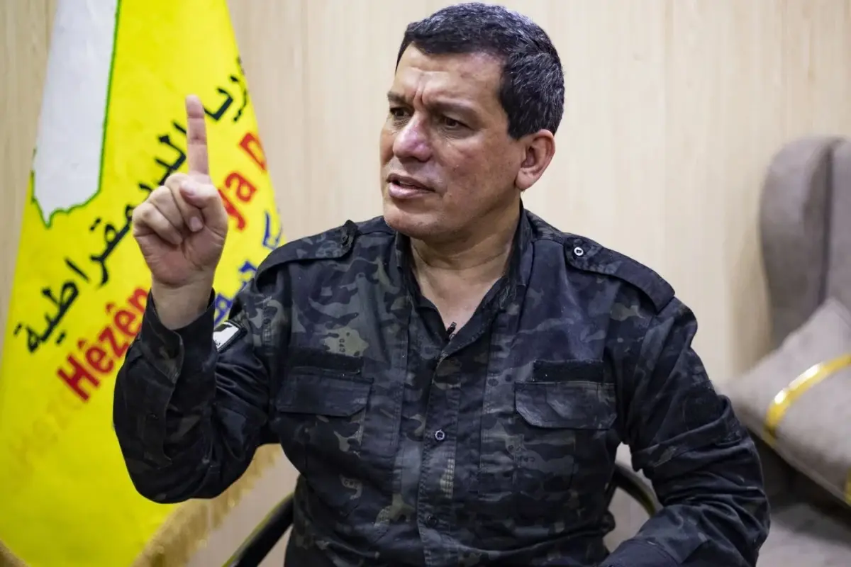 Terör örgütü elebaşı Mazlum Abdi\'nin hedefinde Türkiye var