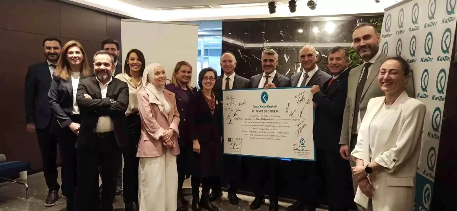 VEDAŞ ve KalDer\'den Kalite İçin İşbirliği