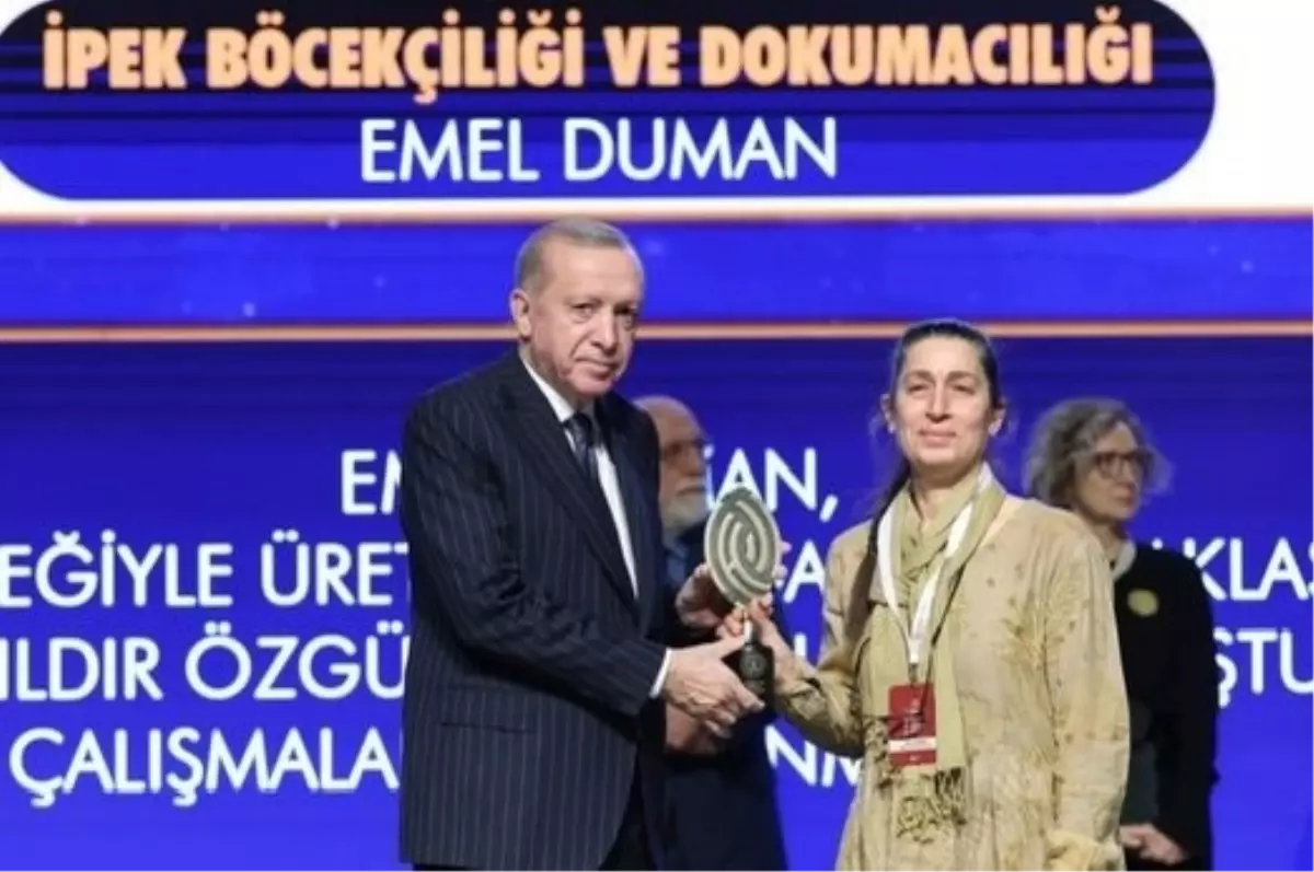 \'Yaşayan İnsan Hazineleri Ödülü\'ne layık görülen ipek böceği yetiştiricisi Duman: Durmayacağız