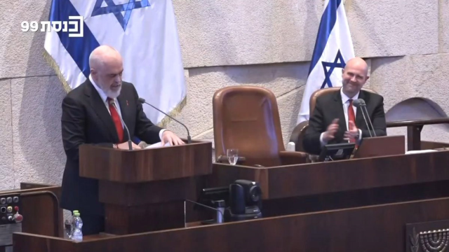 Arnavutluk Başbakanı'nın İsrail parlamentosundaki konuşmasına 'Türkiye' çıkışı damga vurdu