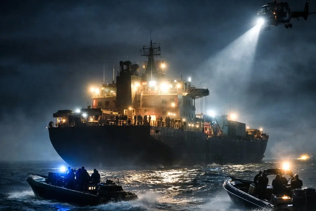 Atlantik\'te yüzer üs kuran uyuşturucu karteline ağır darbe