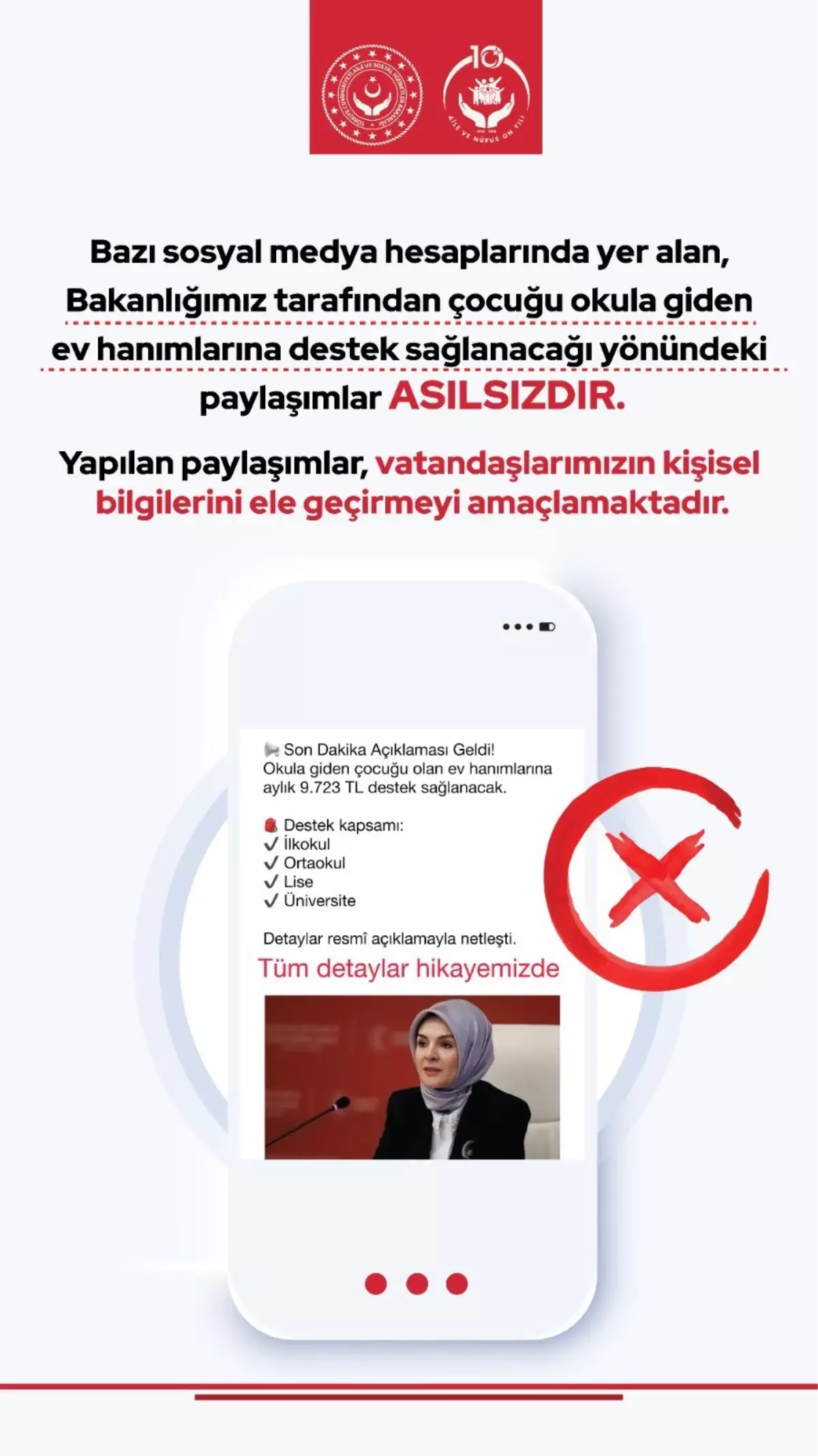 Bakanlık\'tan Dolandırıcılık Uyarısı