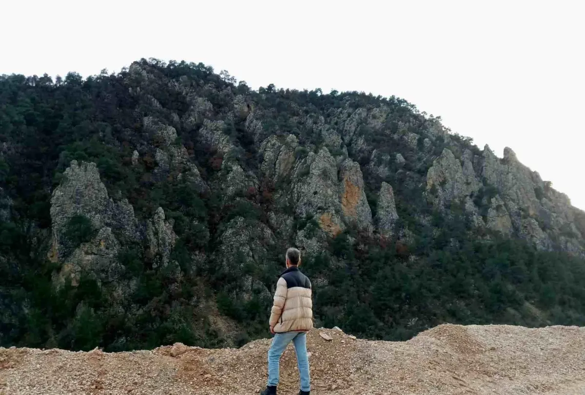 Bilecik\'teki Canlı Kaya Doğal Güzellik