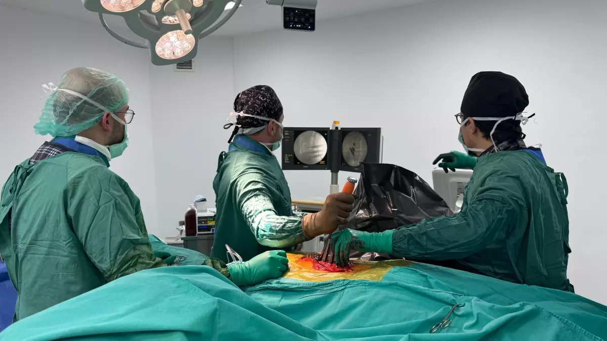 Bitlis\'te Kapalı Omurga Ameliyatı Başarıyla Gerçekleştirildi