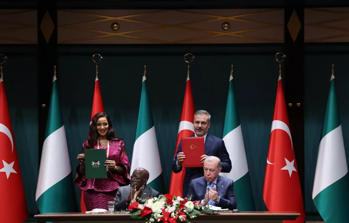 Türkiye ve Nijerya Arasında 9 Anlaşma İmzalandı