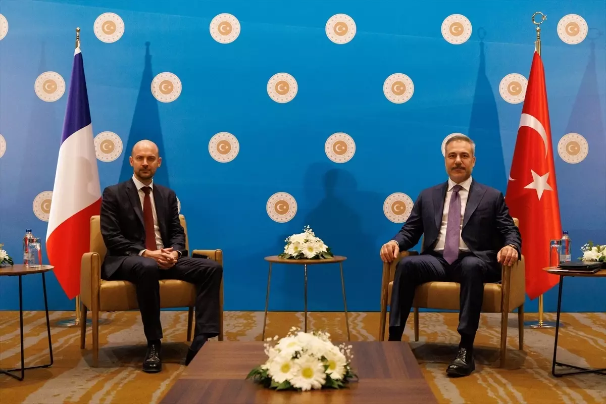 Fidan ve Barrot Ankara\'da Görüştü