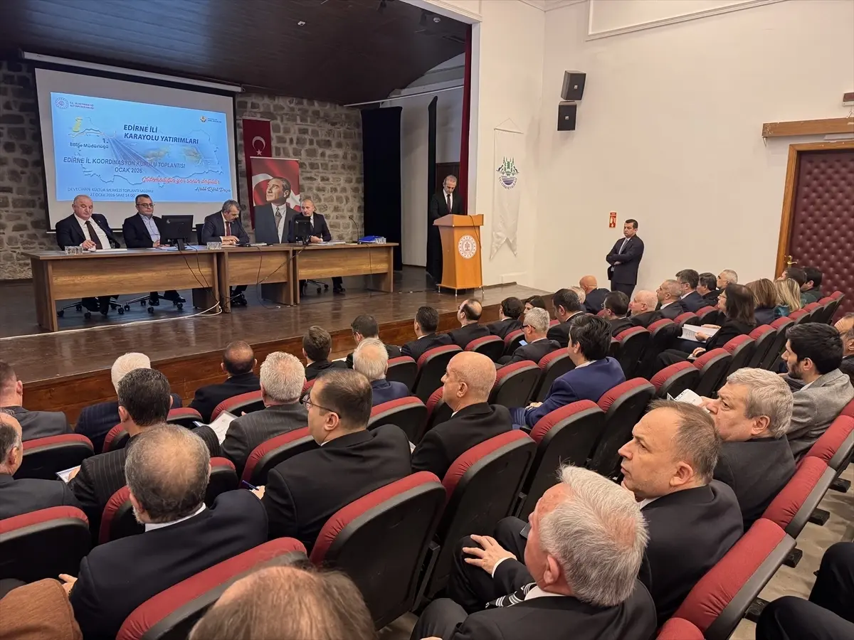 Edirne\'de 2025 Yılı Yatırım Toplantısı