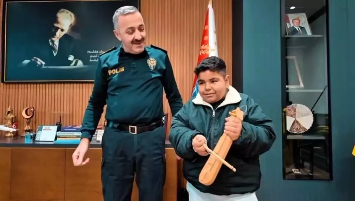 Çocuklar Emniyet Müdürlüğünde