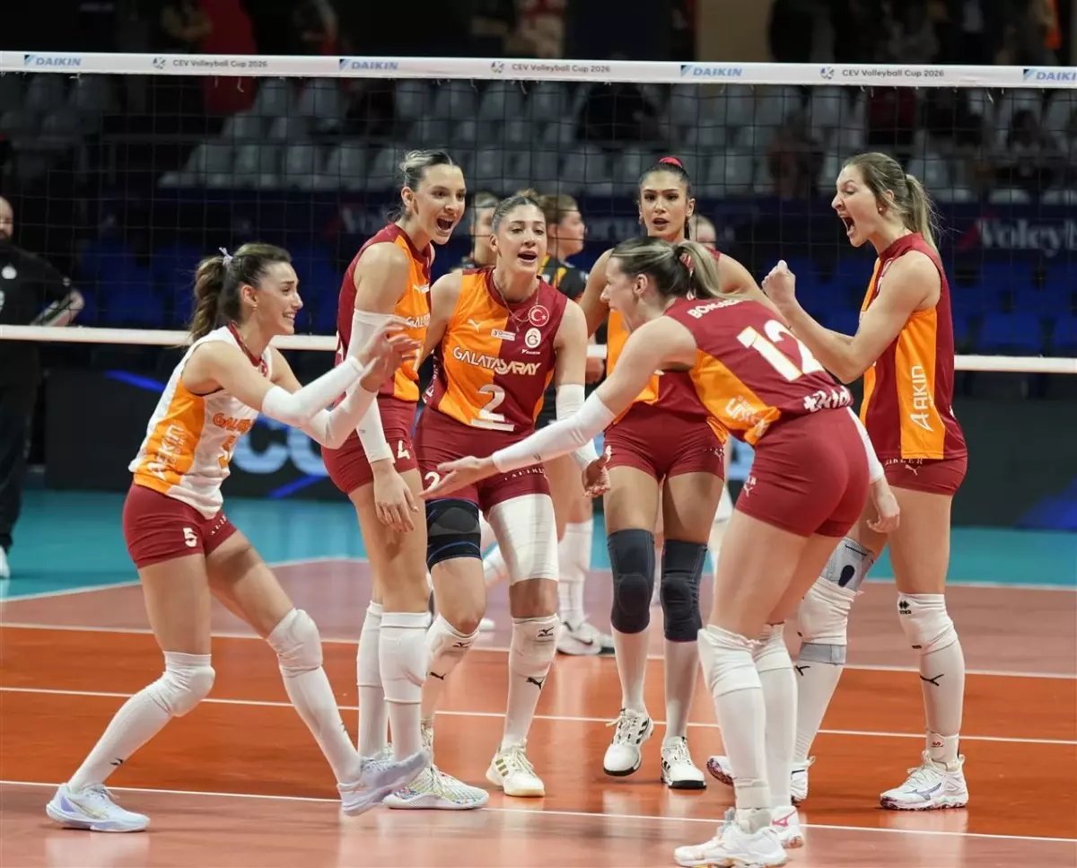 Galatasaray Daikin, Stuttgart\'ı Yendi