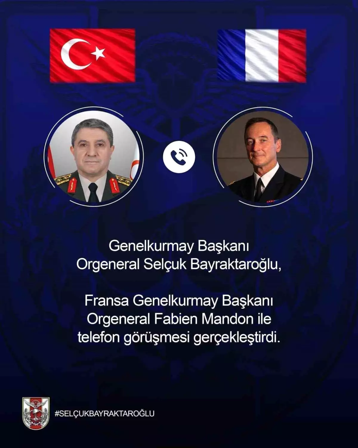 Bayraktaroğlu ve Mandon Görüştü