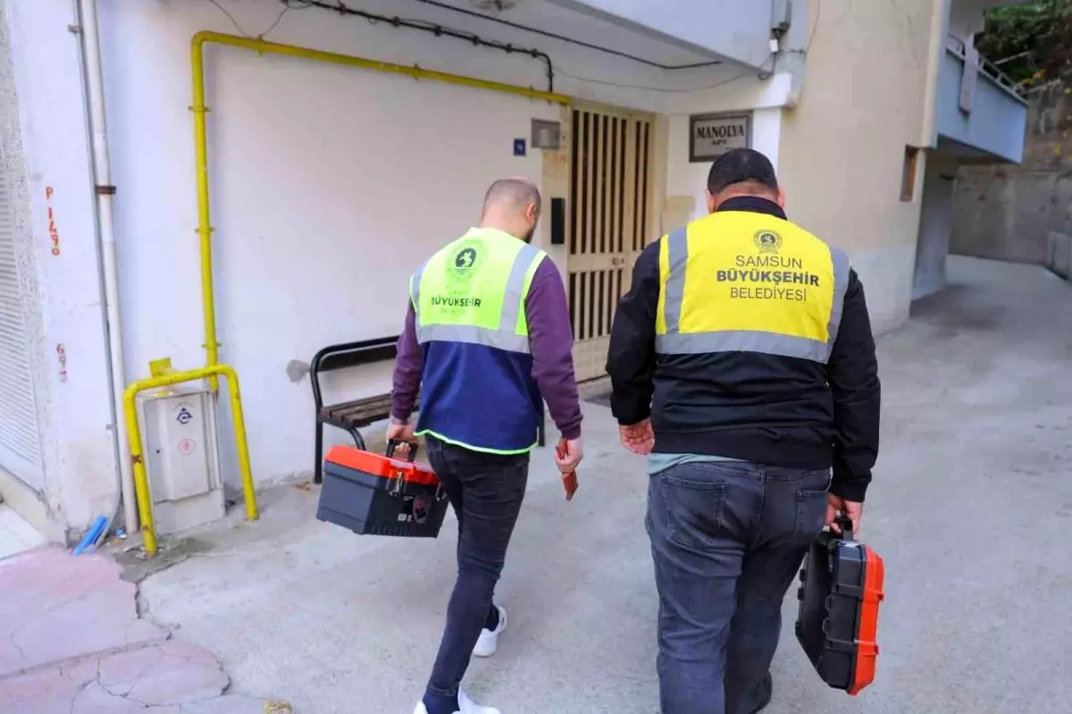 Samsun Büyükşehir\'den 17 ilçeye ev içi tutunma aparatı desteği