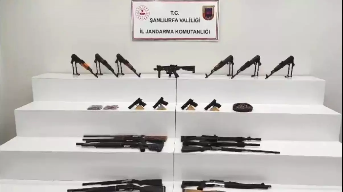 Viranşehir\'de Silah Kaçakçılığı Operasyonu