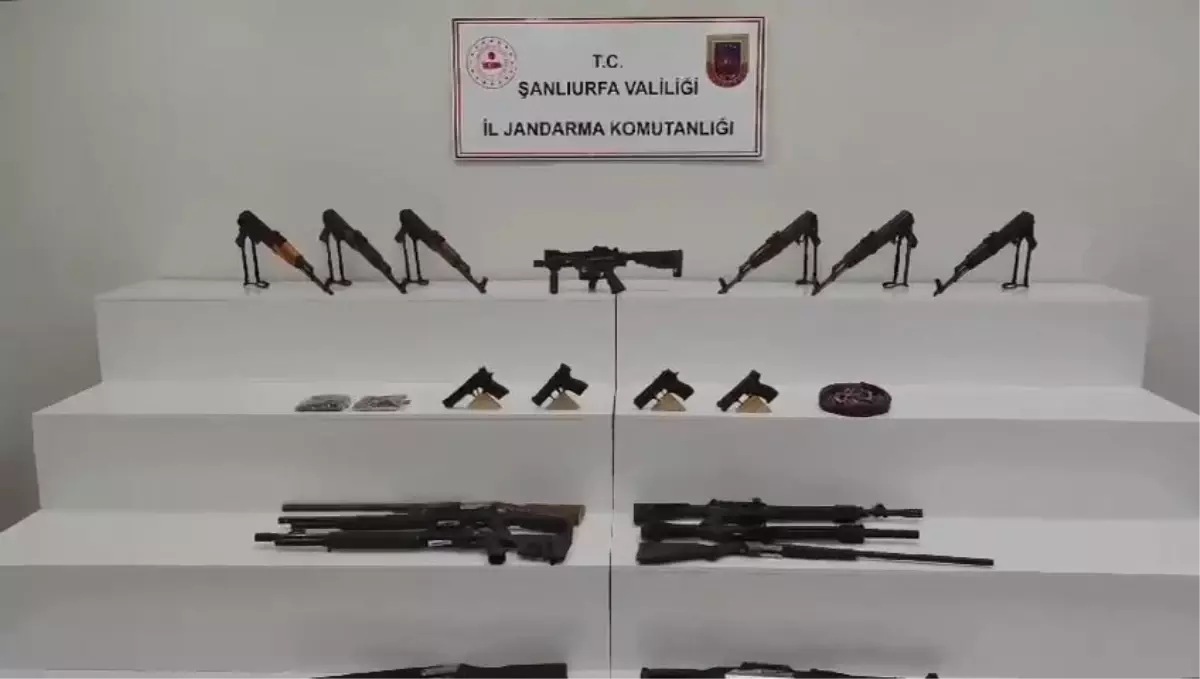 Viranşehir\'de Silah Operasyonu: 7 Gözaltı