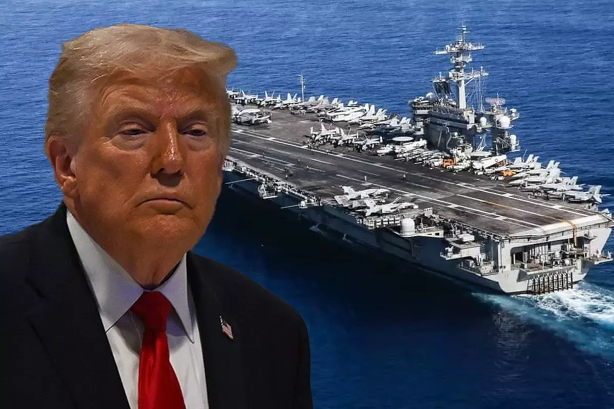 Trump: İran\'ın yanında büyük bir donanmamız var, anlaşma yapmak istiyorlar