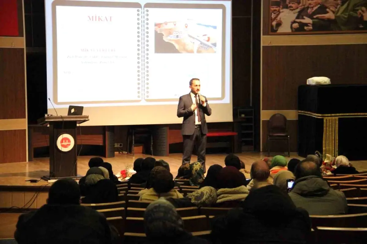 Umreye Hazırlık Semineri Erzurum\'da