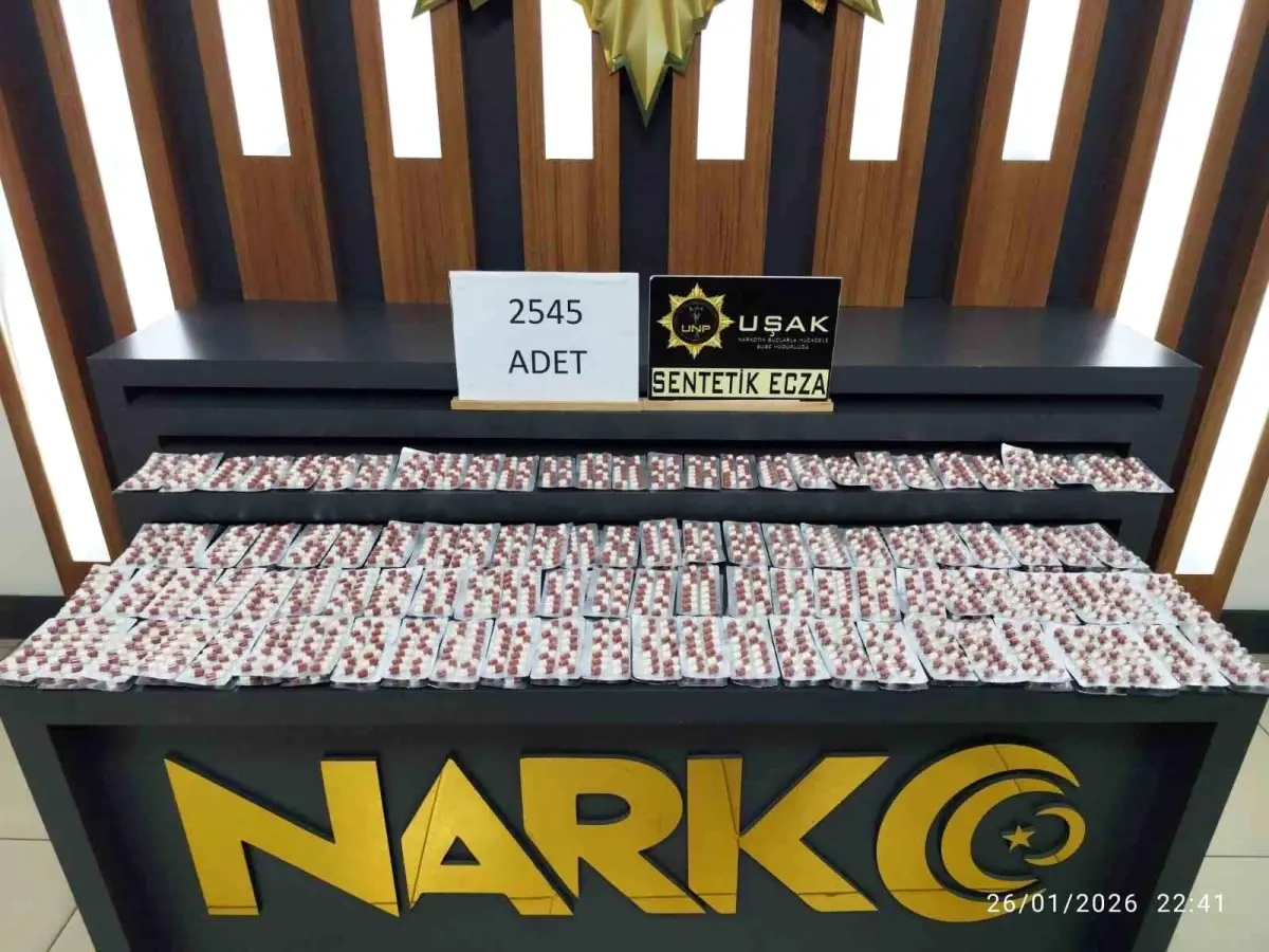 Uşak\'ta Uyuşturucu Operasyonu: 6 Tutuklama
