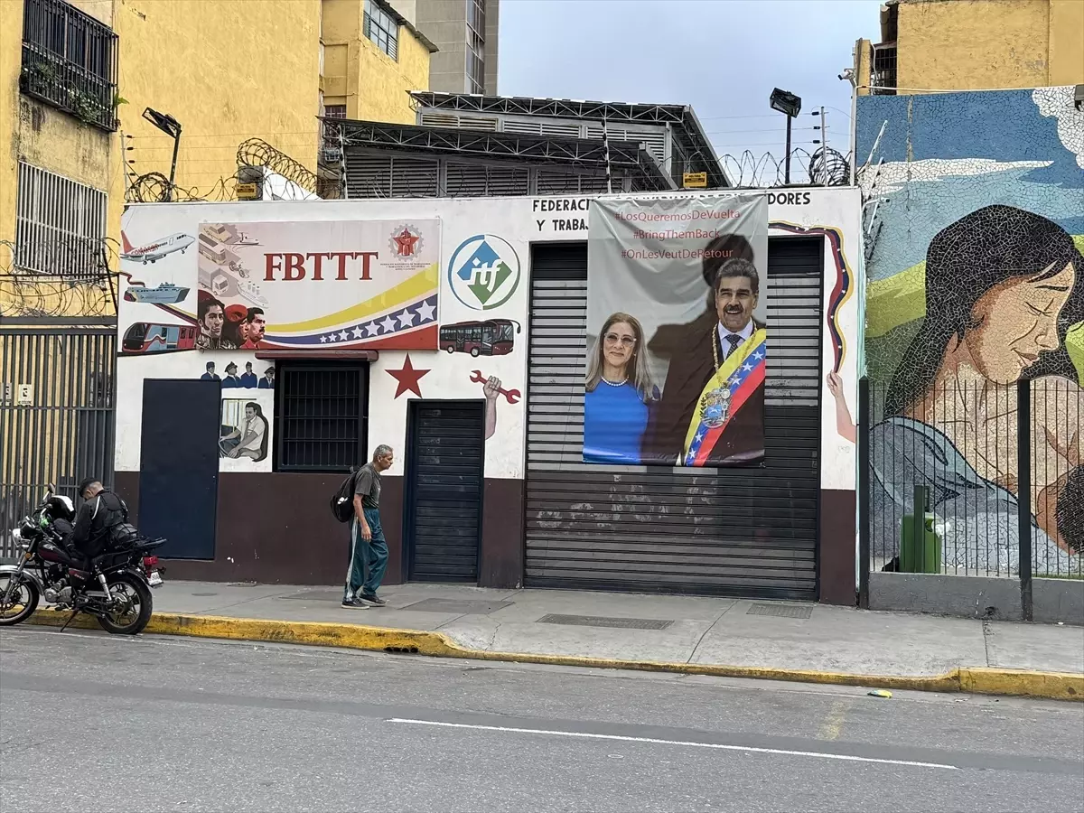 Caracas\'ta Maduro İçin Özgürlük Çağrıları