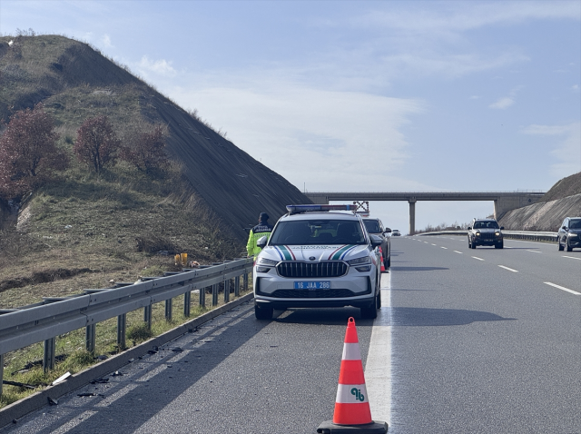 Zırhlı araç kaza yaptı, altınlar ortadan kayboldu