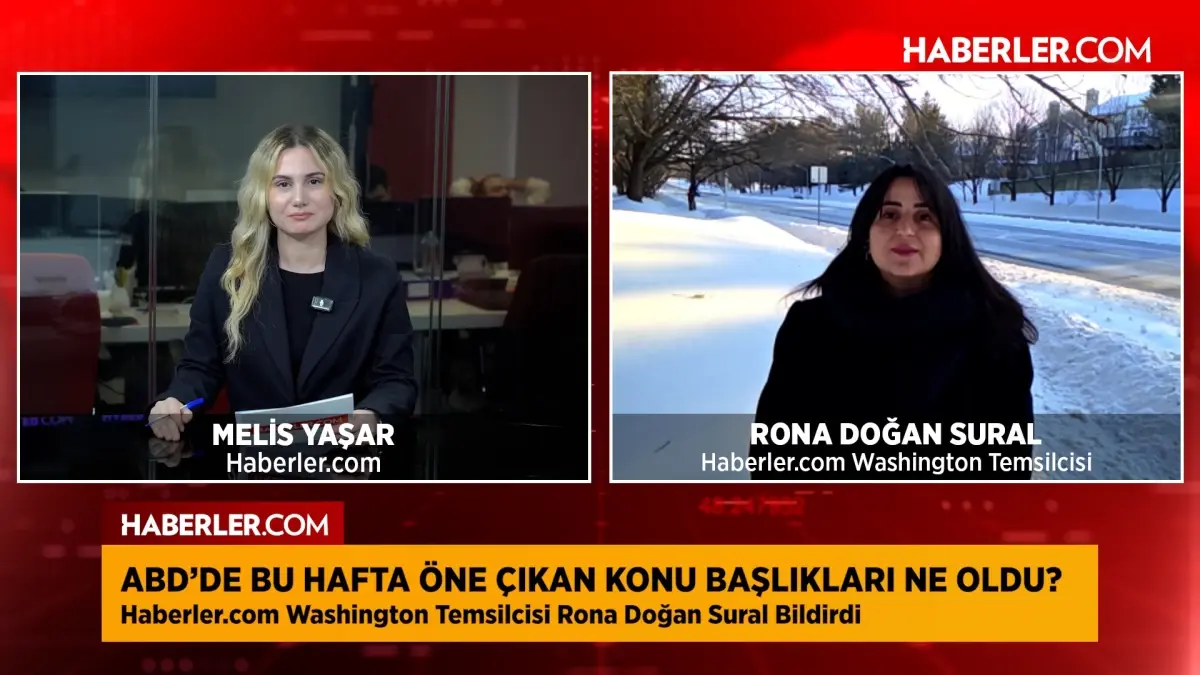 ABD\'yi vuran fırtınada son durum! Haberler.com Washington temsilcisi aktardı