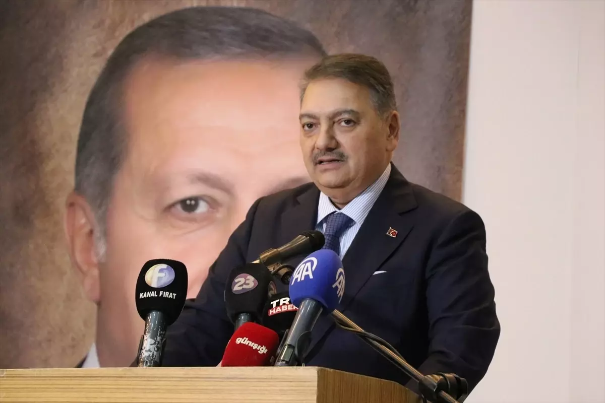 AK Parti Genel Başkan Yardımcısı Öğütken, Elazığ\'da konuştu Açıklaması