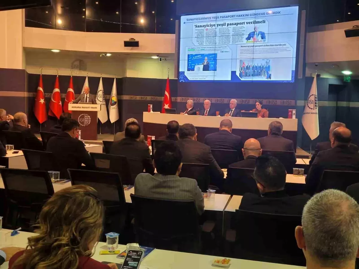 ASO Başkanı Ardıç: Yeşil pasaport sanayicilere de verilmeli