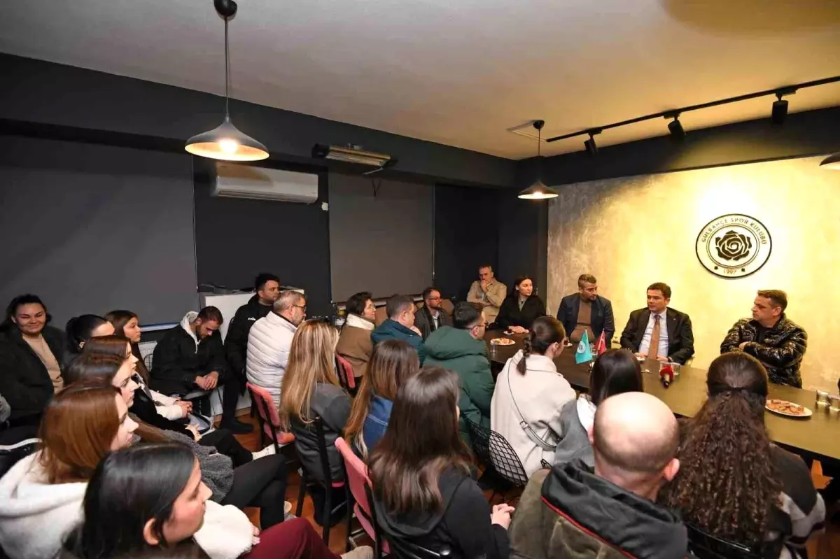 Başkan Aydın\'dan gençlere destek