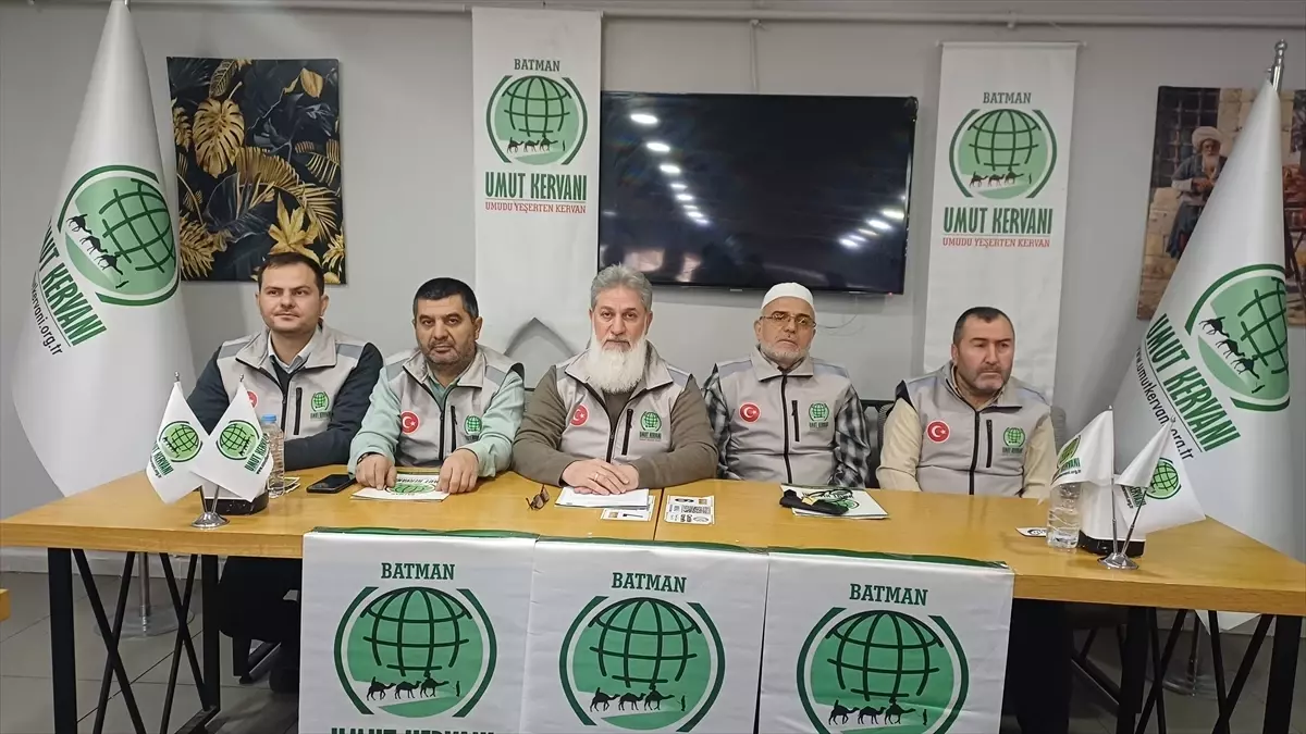 Umut Kervanı Derneği\'nden 15 Milyon TL Yardım