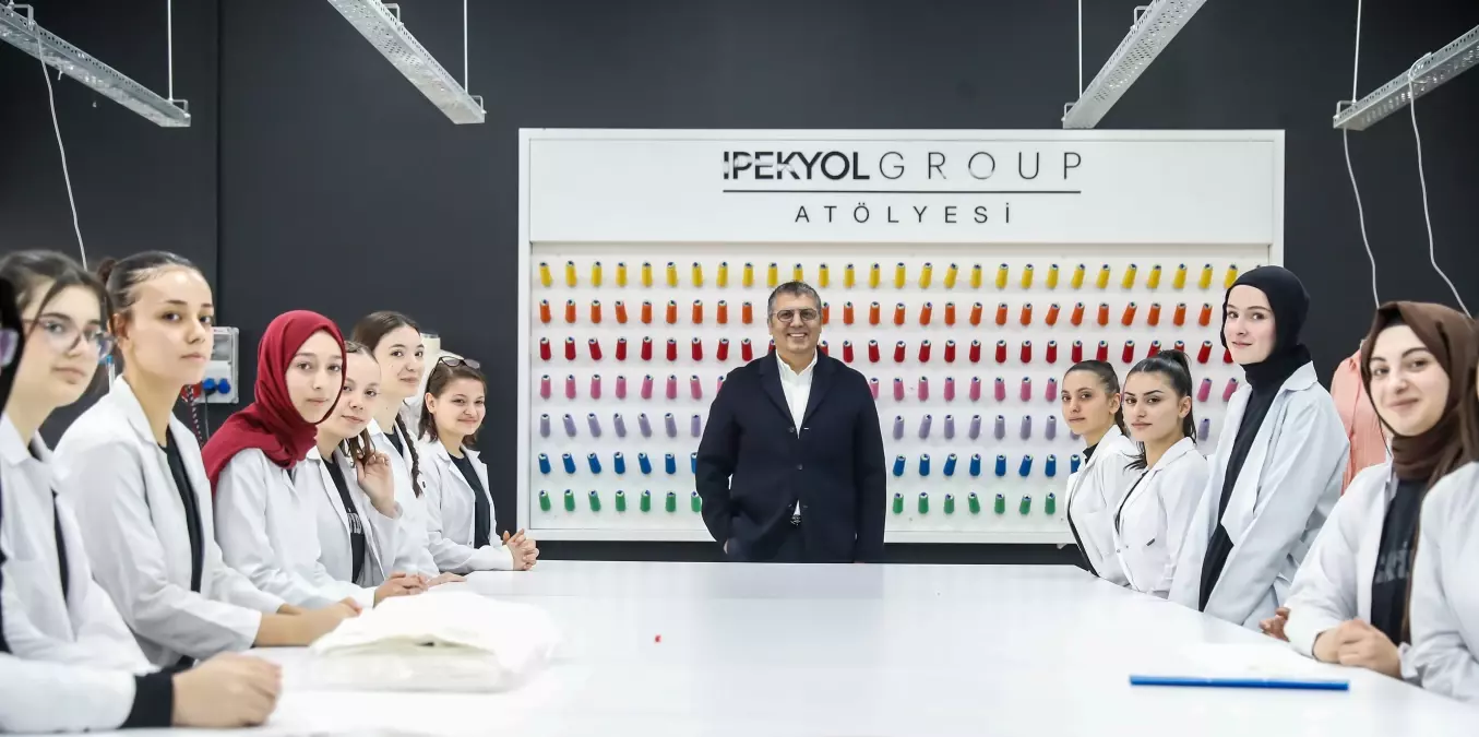 İpekyol Group\'tan Kız Meslek Lisesi\'ne Atölye Desteği