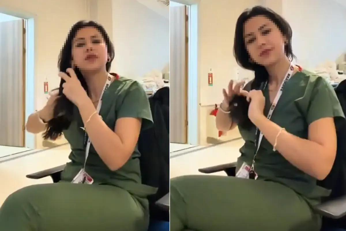 DEM Parti\'nin saç örme akımına katılan hemşire görevinden uzaklaştırıldı