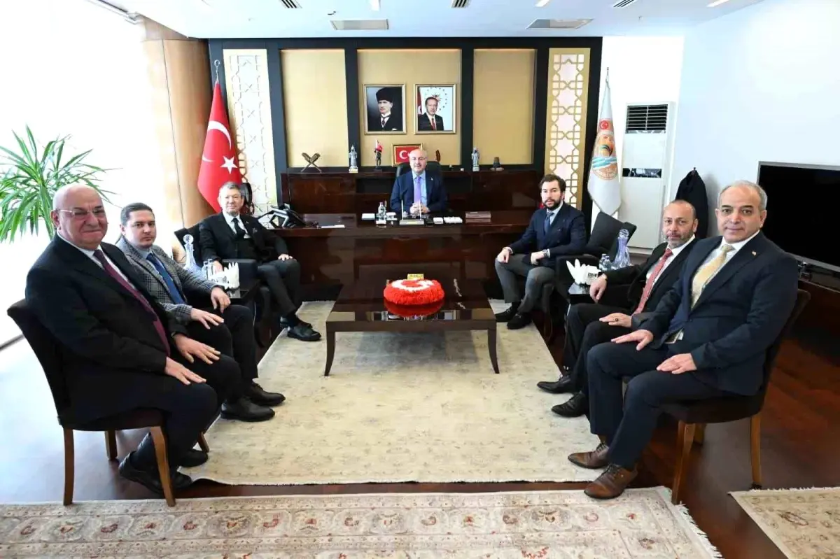 Denizli\'den Vali Köşger\'e Ziyaret