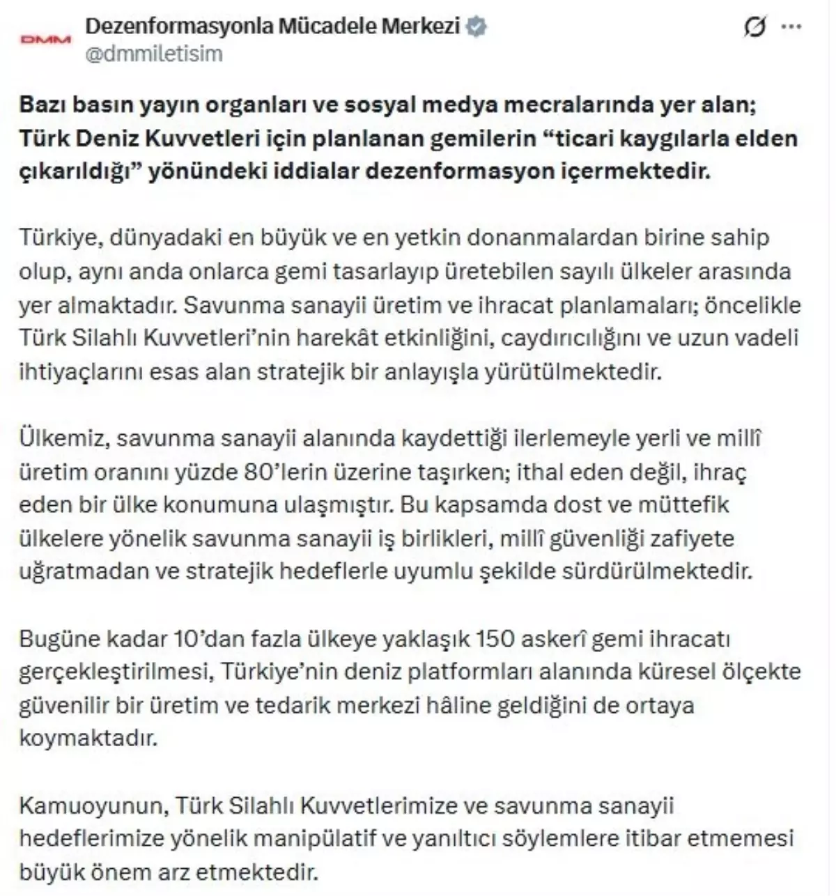 Dezenformasyon İle Mücadele