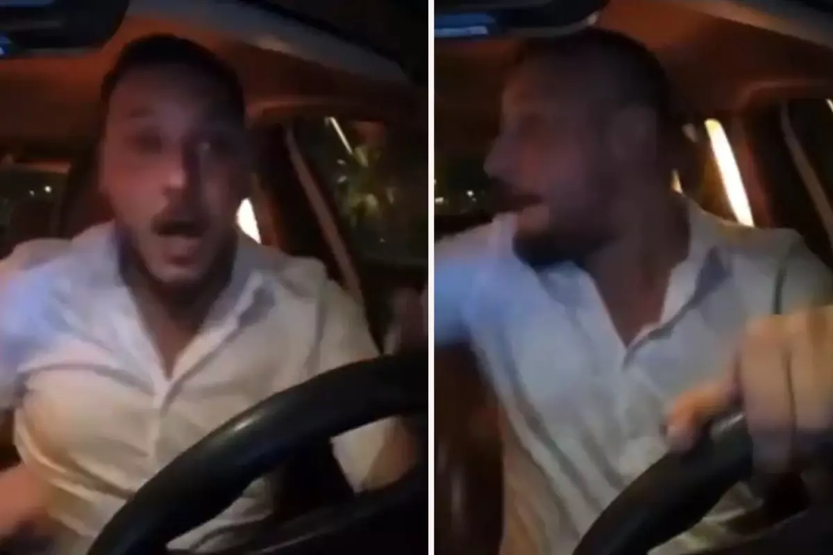 Erkek yolcunun hareketi, taksiciyi çileden çıkardı