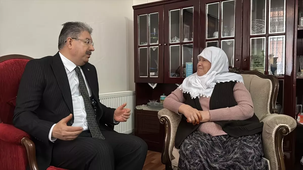 Vali Yılmaz\'dan Hicran Şentürk\'e Ziyaret