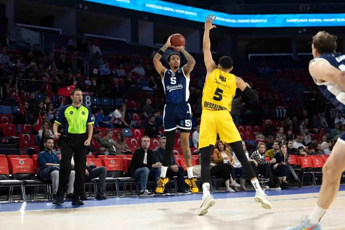 Bahçeşehir Koleji Aris\'i Yendi