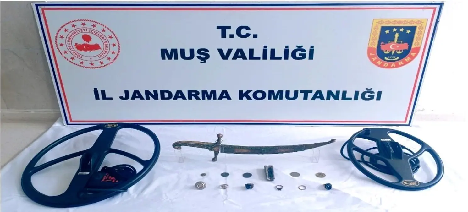 Muş\'ta Tarihi Eser Operasyonu