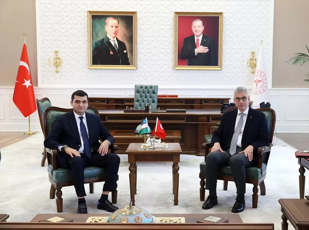 Bakan Memişoğlu Özbekistanlı Mevkidaşını Ağırladı