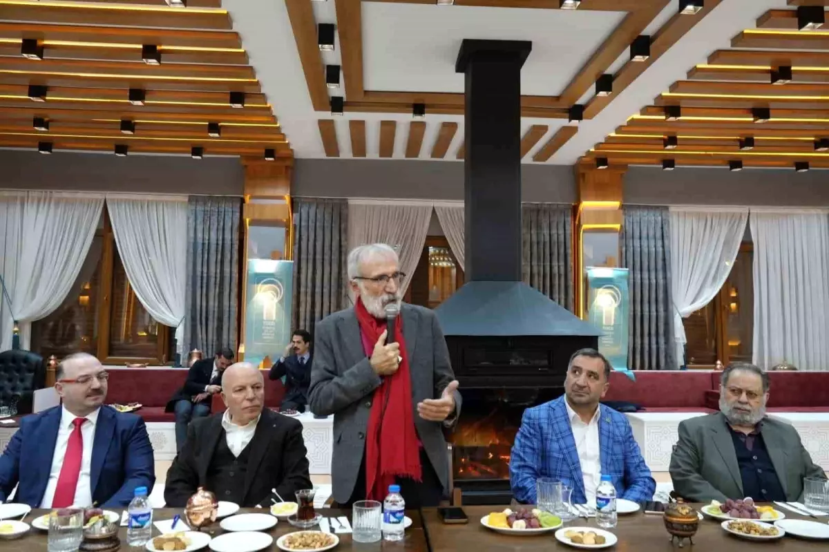 Süleyman Gündüz, Erzurum TDED Şubesi İrfan Meclisi\'ne misafir oldu