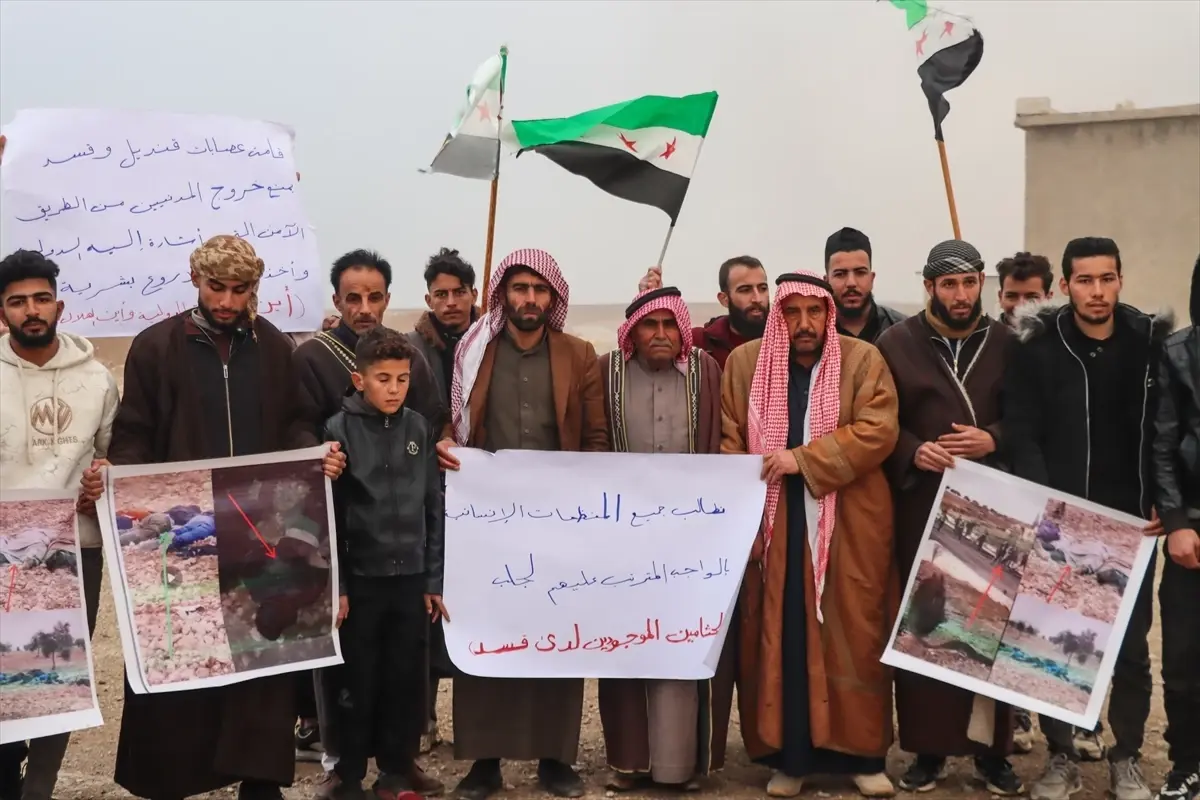 YPG\'nin Saldırılarında Öldürülen Siviller İçin Gösteri