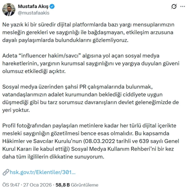 Yılmaz Güney'e 'Terörist' diyen Savcı Yavuz Engin'e Külliye'den tepki