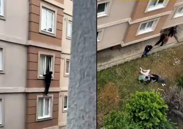 Ailelerine basılınca 4. kattan atlayan gençlerden haber var Ailelerine basılınca 4. kattan atlayan gençlerden haber var