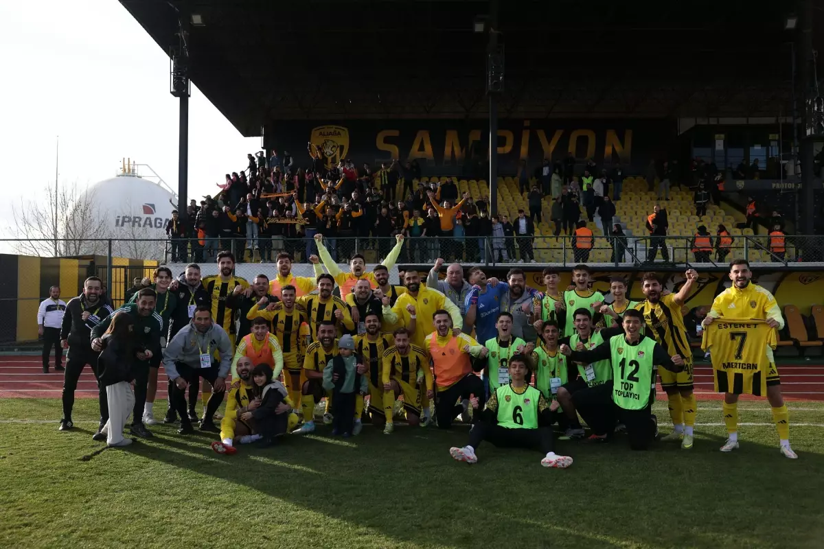 Aliağa FK Üst Üste Üçüncü Galibiyetini Aldı