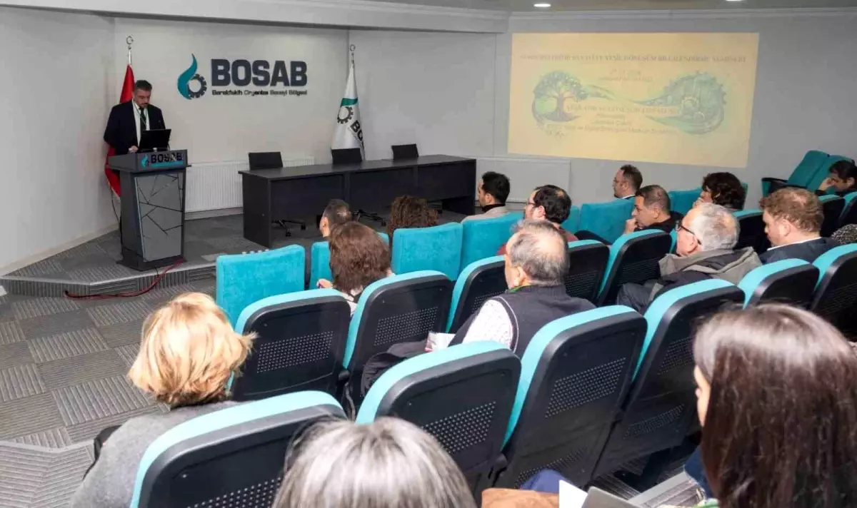 BOSAB\'da Sürdürülebilir Sanayi Semineri