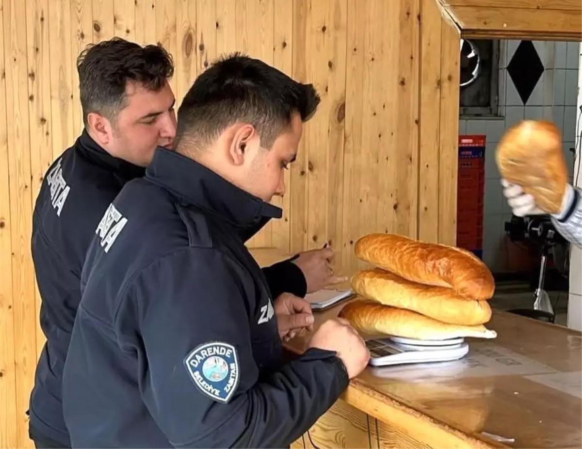 Darende\'de zabıta ekiplerinden denetim