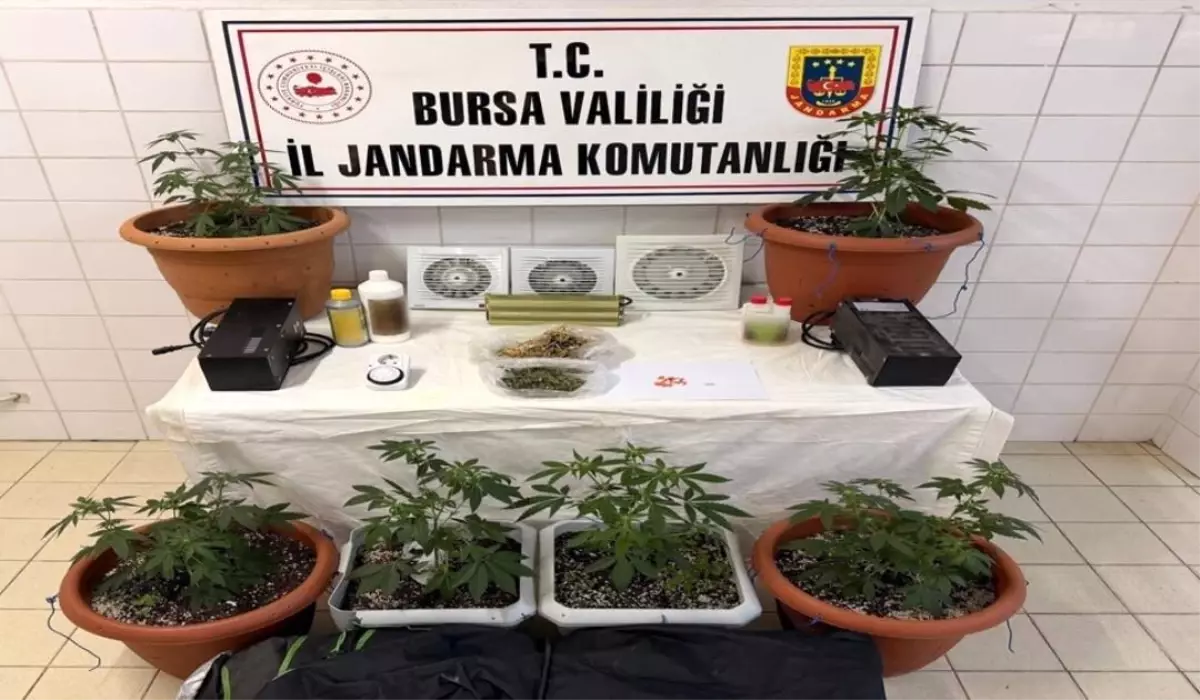 Bursa\'da Uyuşturucu İmalathanesi Operasyonu