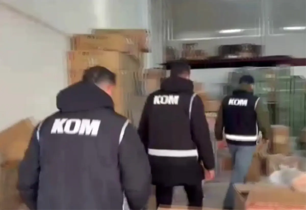 Kahramanmaraş\'ta Kaçak Telefon Operasyonu