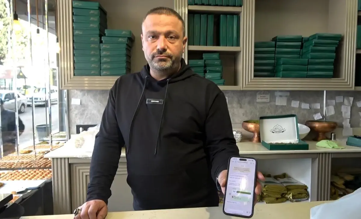 Kilis\'te Tatlıcı Dolandırıldı